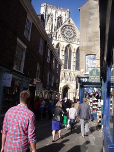 York Minster from Stonegate