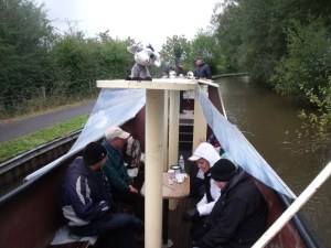 ...with the covers down