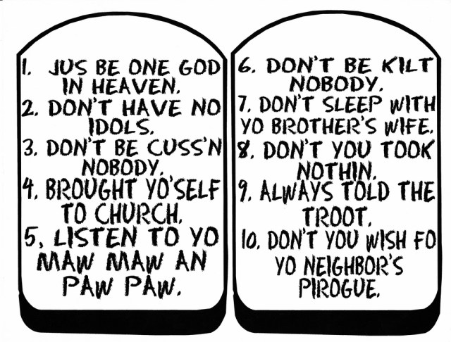 Ten commandments