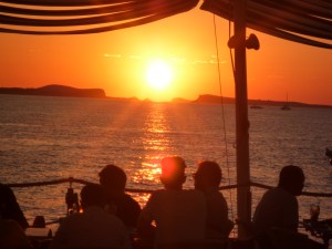 Sunset from Cafe del Mar, Sant Antoni, Ibiza
