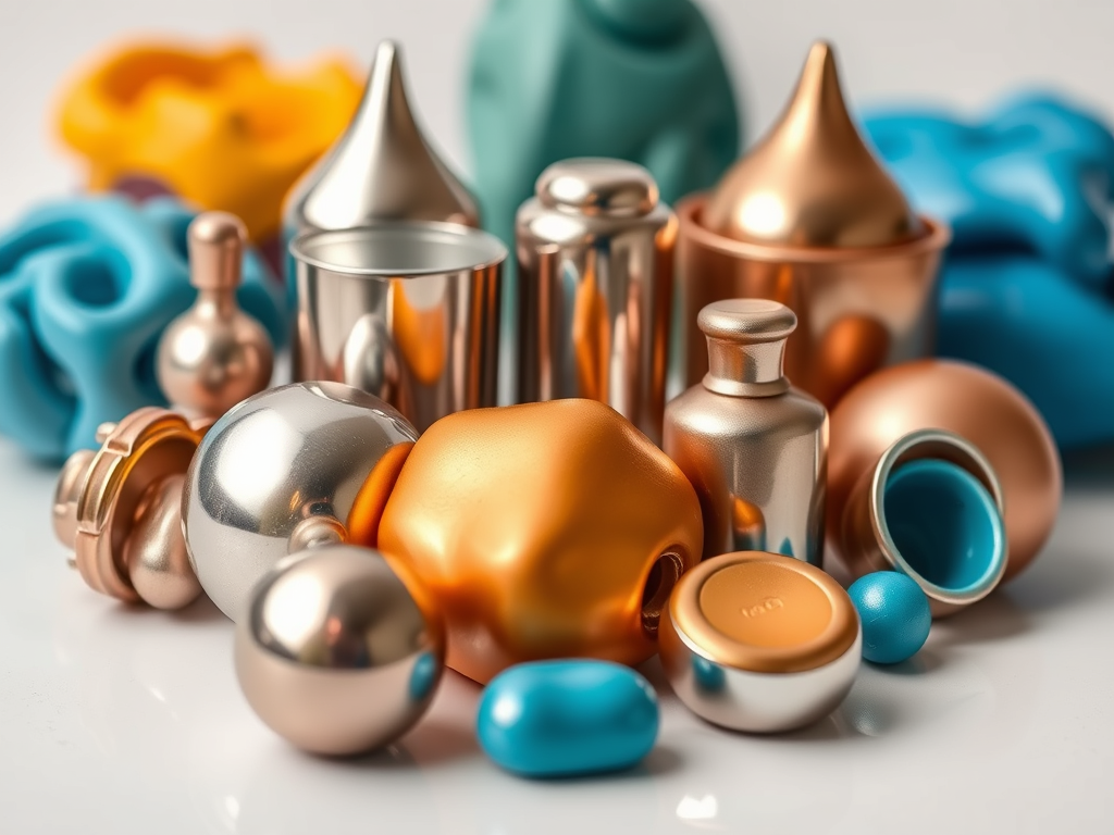 An assortment of shiny new things.