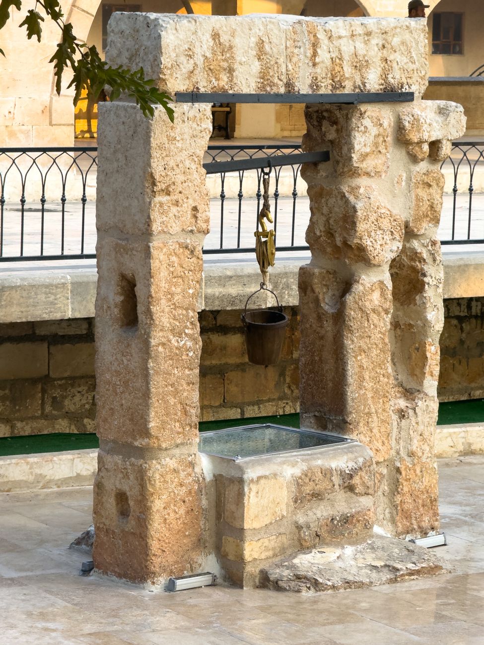 A middle eastern well.